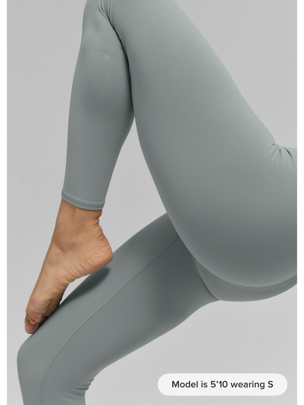 ALO Yoga High-Rise Leggings - Lunar Grey